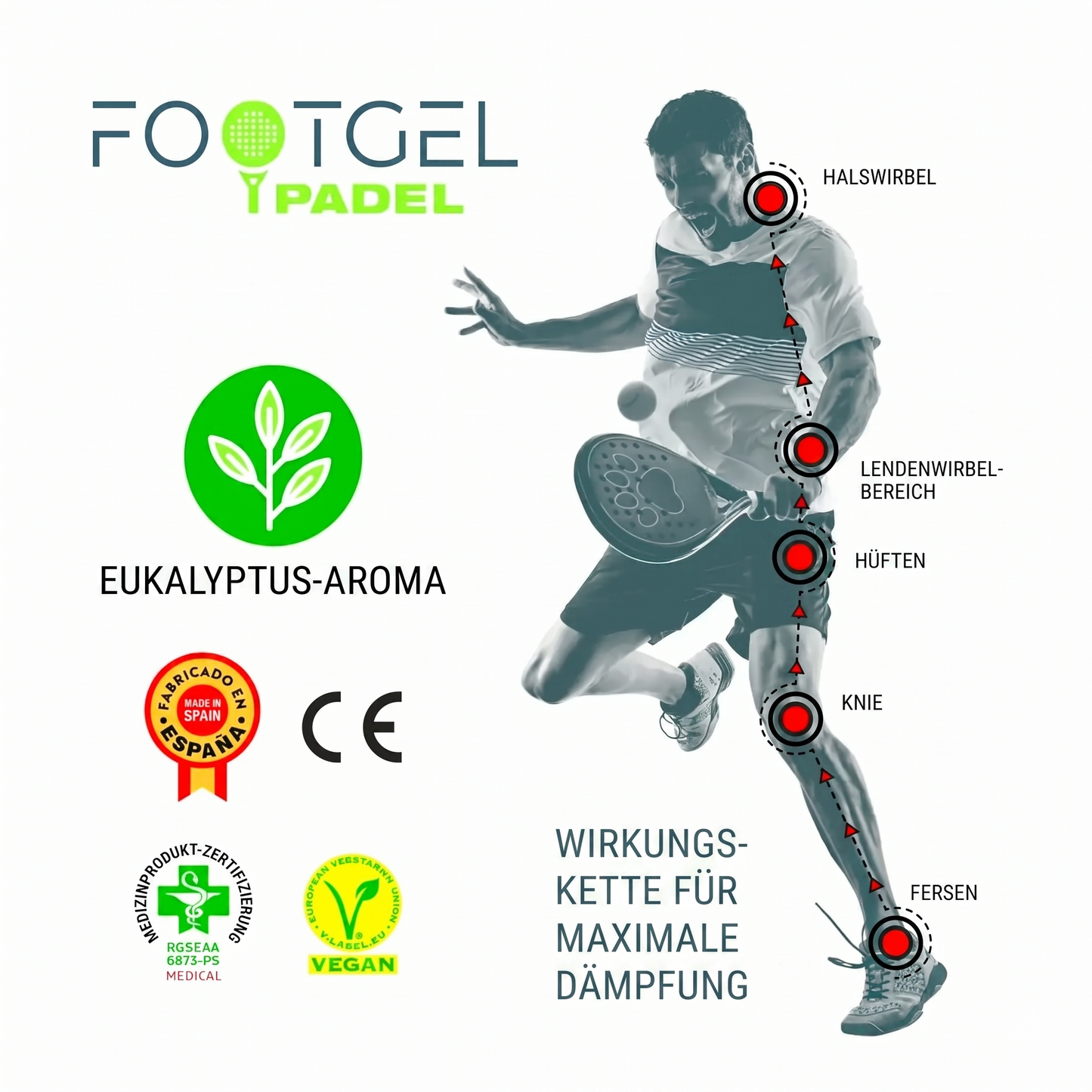 Footgel Padel